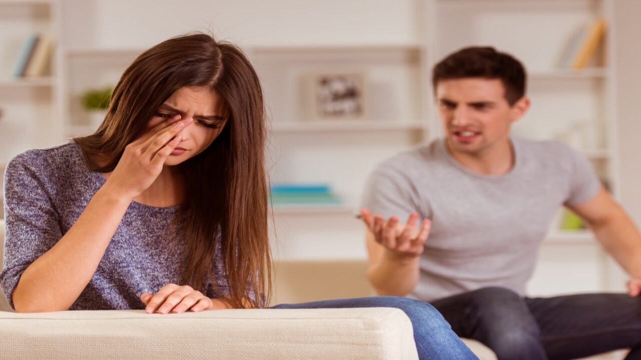 angry husband making divorce take longer